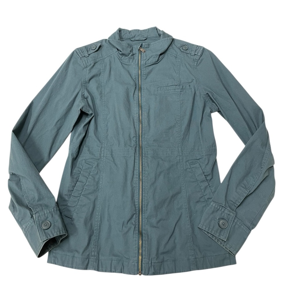 PRANA Mayve Jacket Blue Green Size Medium - Picture 2 of 9